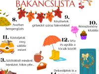 Benne vagyunk az őszben, itt a bakancslistánk, nehogy valami kimaradjon!